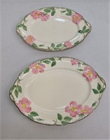 Franciscan Ware Desert Rose Serving Platters set 2