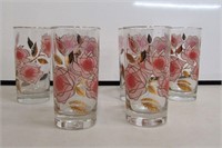 Mid Century Tumblers set 6