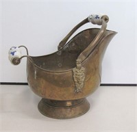 Brass Ash Bucket Crack on Handle