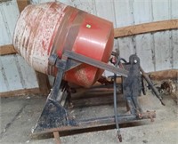 3 - Point 1 Yard Cement Mixer