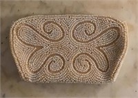 Vintage beaded change purse