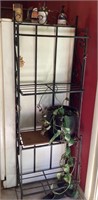 6 foot metal baker's rack shelf