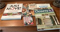 Cooking/fitness/home books