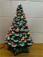 20” Vintage Holland Mold ceramic Christmas tree