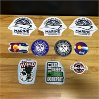 Lot Of Various Colorado Stickers