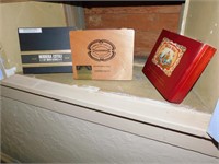 3 wooden cigar boxes