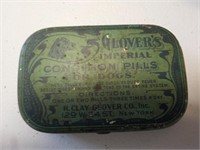 Glover's pill tin 3x2"