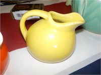 Pottery 3" yellowware creamer