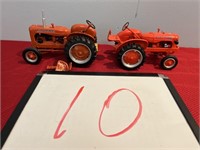 (2) AC 1/16 Scale Tractors