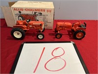 AC B & D12 1/16 Scale Tractors