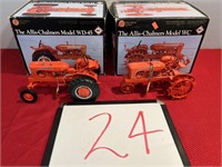 (2) AC Precision 1/16 Scale Tractors