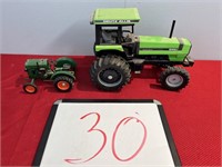 (2) Deutz 1/16 Scale Tractors