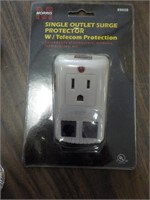 Single outlet protector