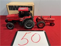 Case IH 7130 & Farmall H 1/16 Scale Tractors