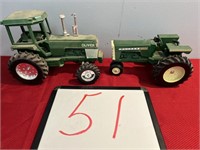 (2) 1/16 Scale Oliver Tractors