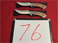 (2) Ridge Runner Knives