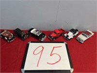(6) 1/32 Die Cast Fords