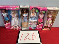 (6) Barbie Dolls