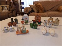 Lot Group 3 of Vintage Salt and Pepper Shakers