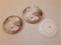 R.S. German Floral Plates