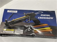 50 pound pistol mini-crossbow with darts - new