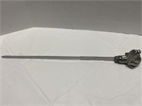 Dog Sword Cane - Cane measures 35 inches blade