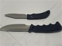 4Hunters club double knife set - new