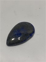Cabochon Lapis Lazuli 21 carat pear shape cut