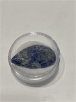 Cabochon Lapis Lazuli 23.6 carat pear shape cut