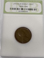 Lincoln wheat cent 1909-1958 penny coin