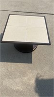 Rotating end table - measures 2'x2' and 15 inches
