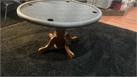 Poker table - measures 4 feet diameter