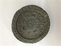 Early Fancy Decorated Round Artifact