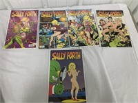 Sally Fourth Rare Adult Comic Lot