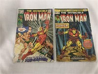Iron Man Lot (2 Books)