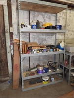 Garage/Shop Shelving Unit w/ Content