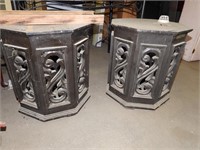 2 Decorative Side Tables
