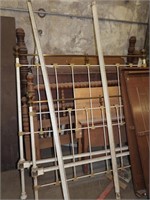 Lot of Vintage Bed Rails Head and Foot Boards