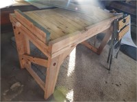 Small Wooden Work Bench