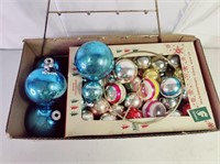 Vintage christmas ornaments.