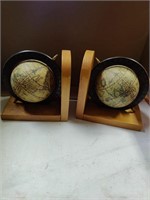 World Globe Bookends & Misc