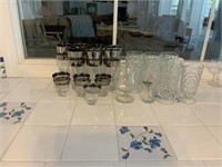 31 ASSORTED GLASSES