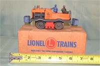 Lionel O Scale No. 50 gang car, OB, as is