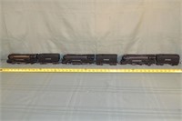 3 Lionel O Scale streamlined locomotives with tend
