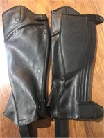 Medium DUBLIN LEATHER HALF CHAPS