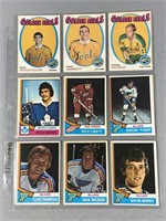 (18) VINTAGE HOCKEY CARDS