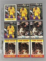 (18) SHAQUILLE ONEAL BASKETBALL CARDS