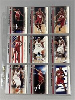 (18) LEBRON JAMES BASKETBALL CARDS