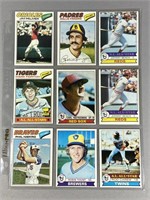 (18) VINTAGE HALL OF FAMER BASEBALL CARDS