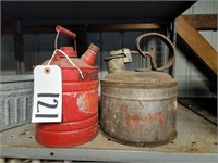 (2) Fuel Containers